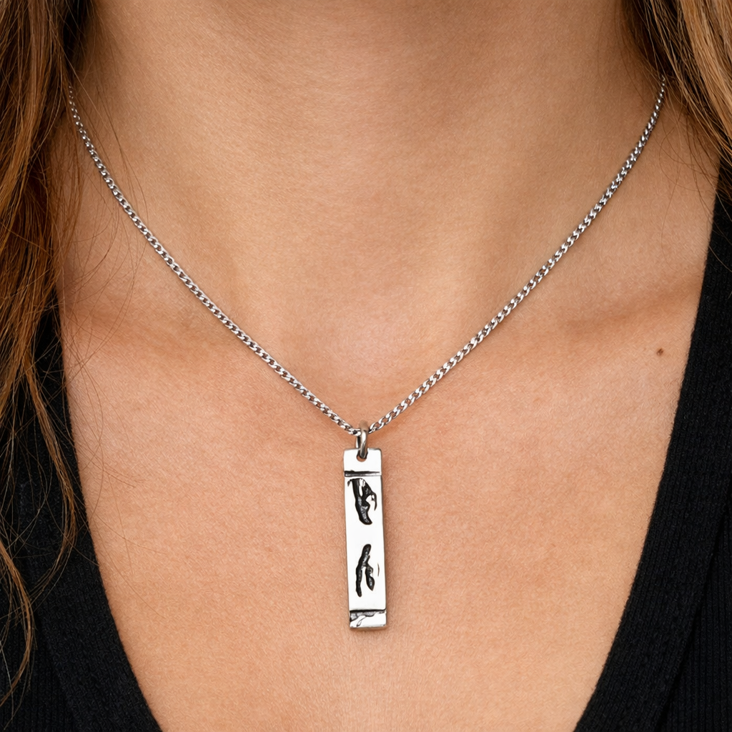 Collier Yeux Gravés