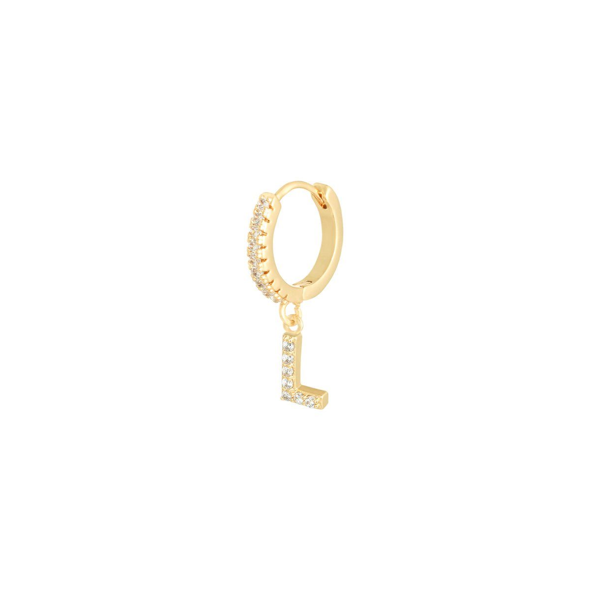 Boucle d'Oreille Initiale Paris Flavor L