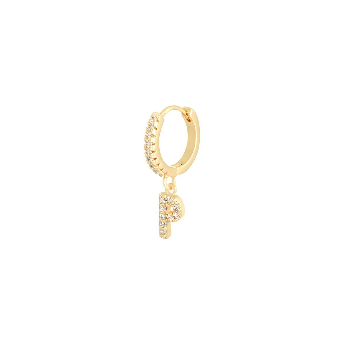 Boucle d'Oreille Initiale Paris Flavor P