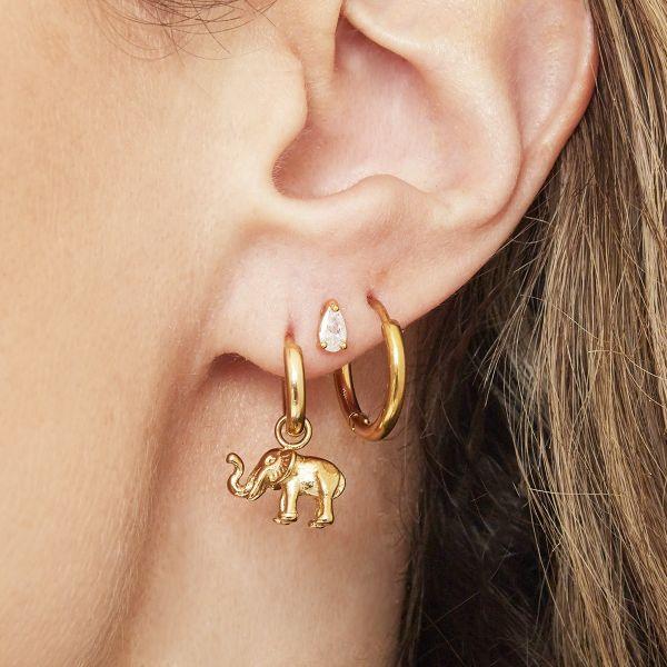 Boucle d'Oreilles Mini Hoop Paris Flavor