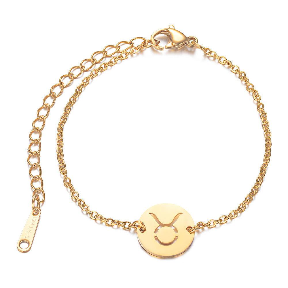 Bracelet Zodiac Paris Flavor Gold Taureau