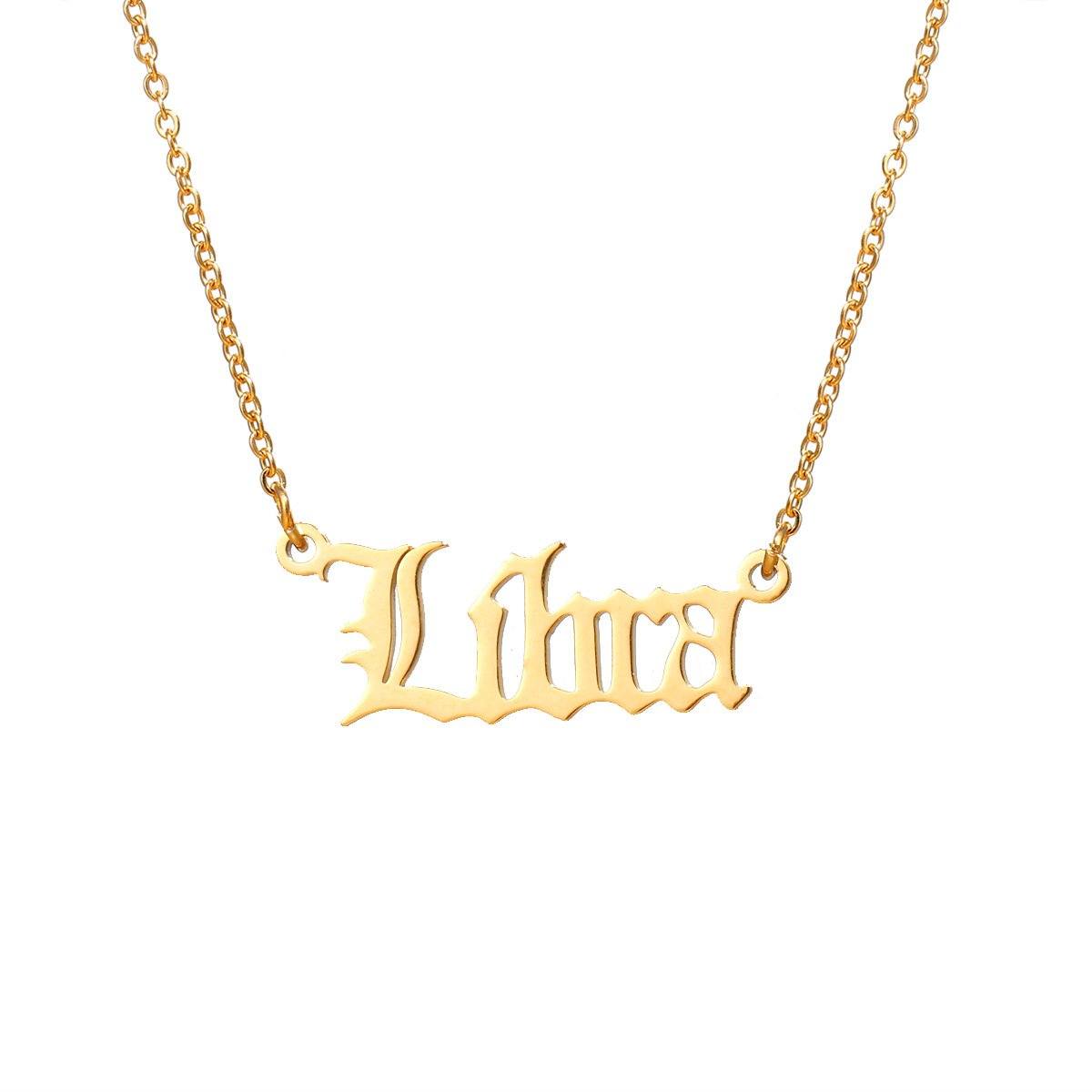 Collier Zodiac Old English Paris Flavor Balance