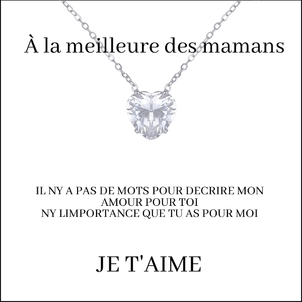 Coffret Collier "À la Meilleure des Mamans"