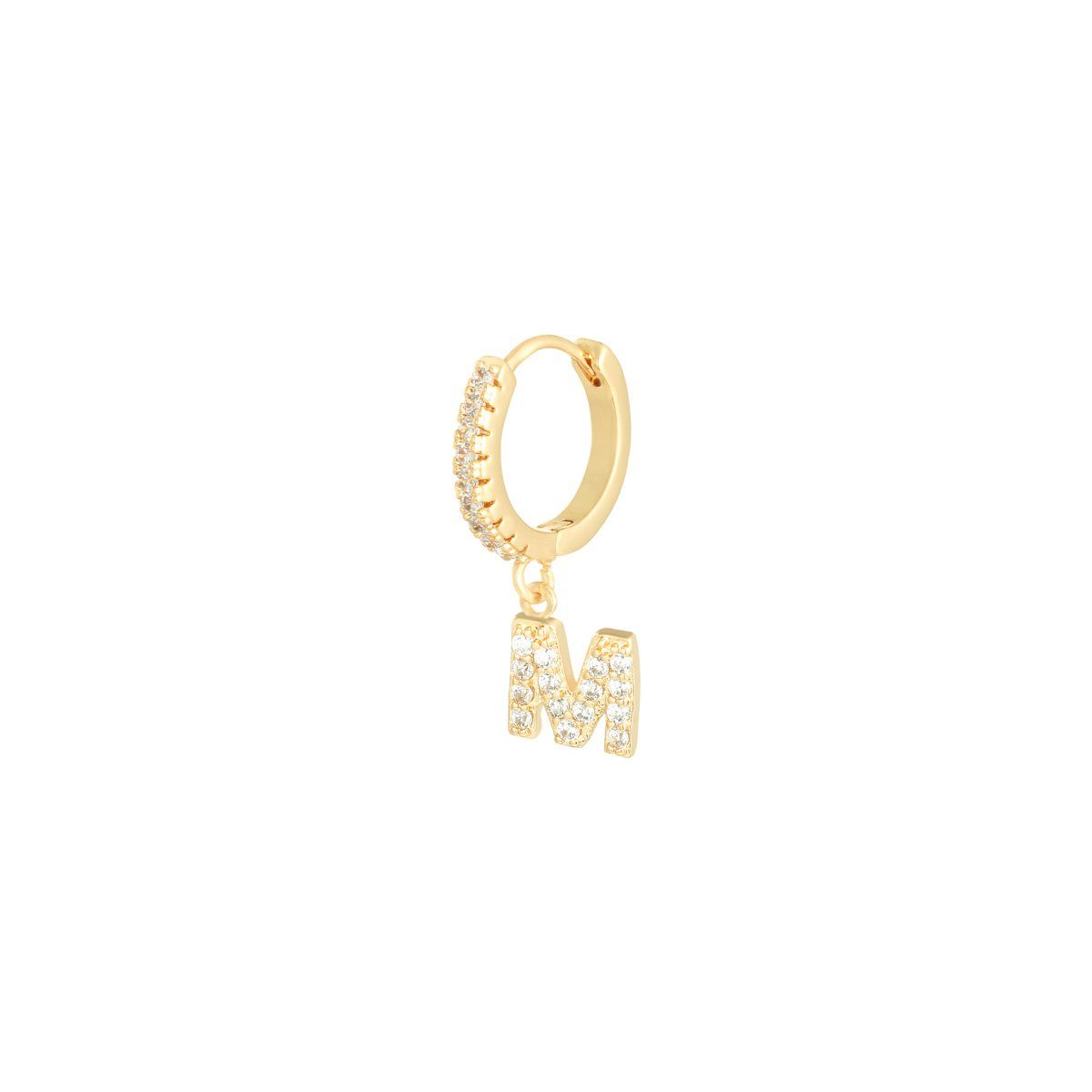 Boucle d'Oreille Initiale Paris Flavor M 