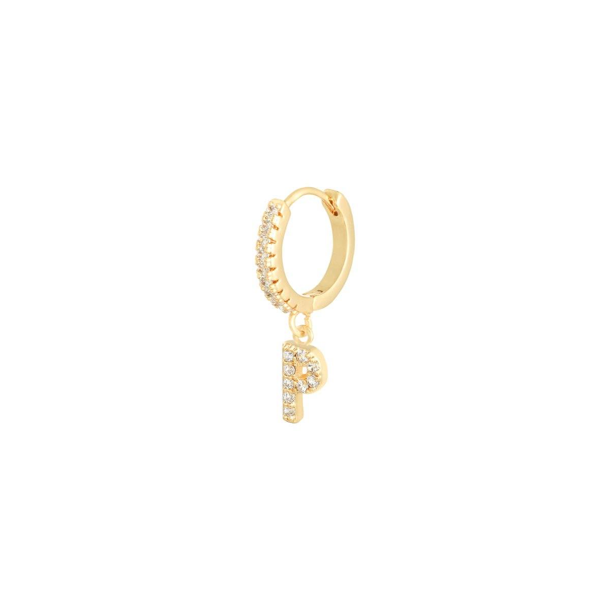 Boucle d'Oreille Initiale Paris Flavor P 