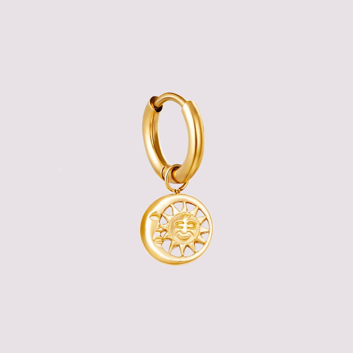 Boucle d'Oreille Sun-Moon Paris Flavor 