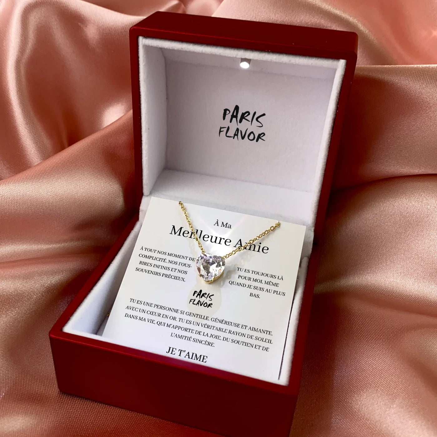 Coffret Collier "À Ma Meilleure Amie"